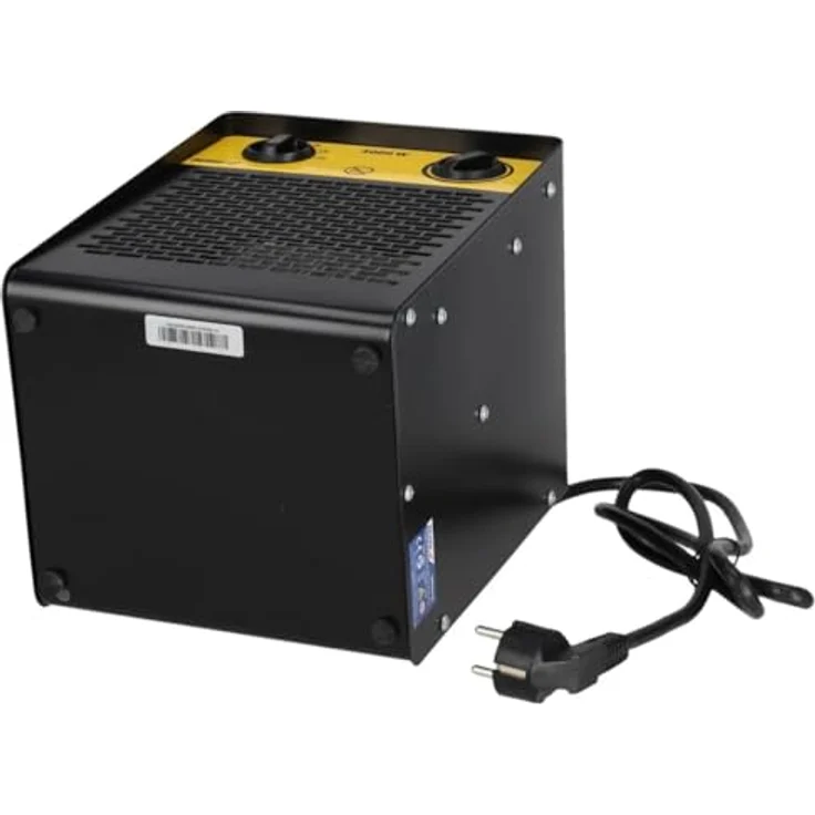 Dedra Elektrische Heizung Dedra DED9931C1, PTC 3.0kW, Heizkörper, Schwarz – Bild 7