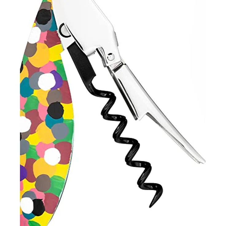 Alessi ''Parrot'' Sommelier-Korkenzieher aus Gußaluminium und PC. Handdekoriert, ''Proust'Licensed by Pulltaps – Bild 5