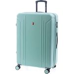 Gladiator Tropical Ausziehbarer Koffer mit robusten Rädern, groß, 76 cm, grün, Grande, 76 cm, Erweiterbarer Koffer und drehbare Rollen