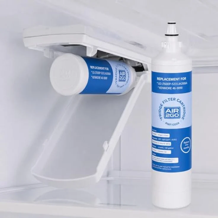 AIR2GO Wasserfilter für Gaggenau RWF3100A, Hochwertiger Kohlenstofffilter zur Verbesserung der Wasserqualität, 1 Stück – Bild 4