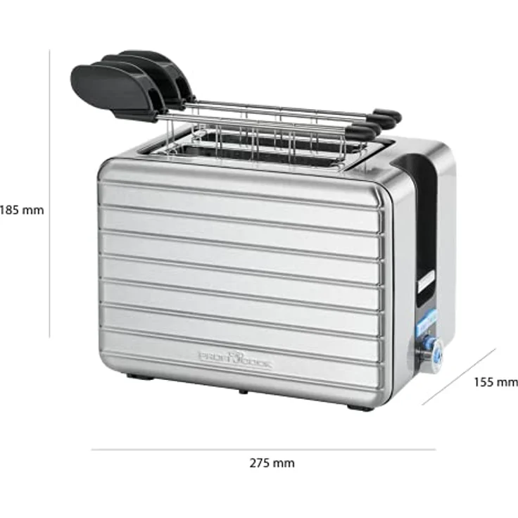 ProfiCook PC-TAZ 1110 Toaster Zangentoaster, 18-8 Edelstahl, Inox – Bild 6