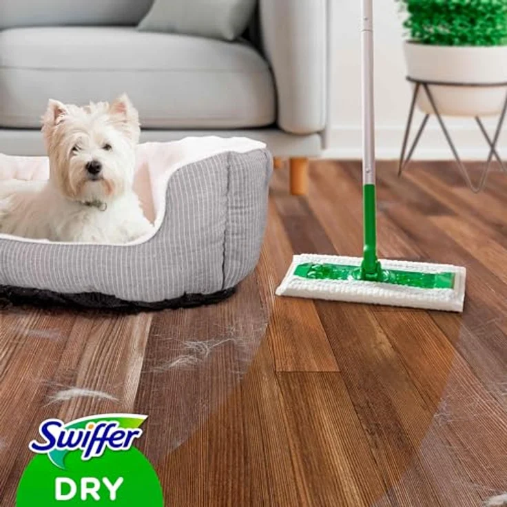 Swiffer Trockene Bodentücher Nachfüllpackung, 80 Stück, (1 x 80 Tücher) – Bild 3