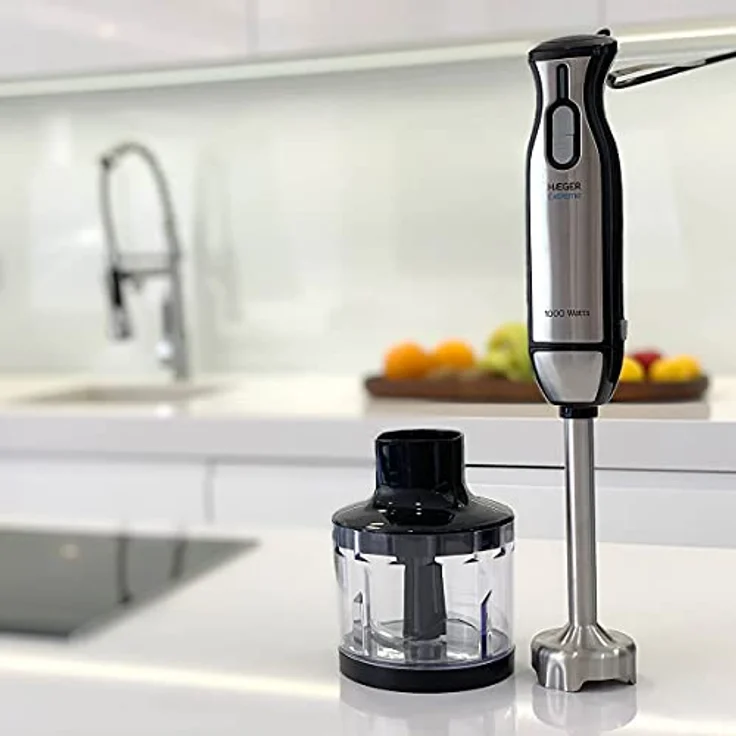 Haeger Extreme Chopper - Staafmixer, Stabmixer, Schwarz, Transparent – Bild 2