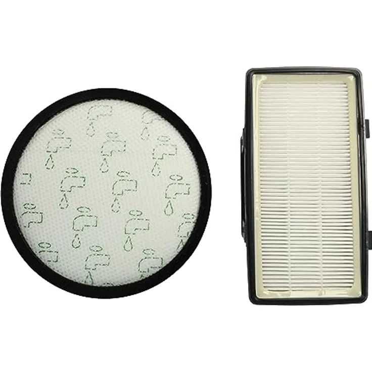 vhbw Filter-Set für Rowenta Power XXL Parkett RO3126EA, RO3143EA - 2-teiliges Wartungskit mit Vormotor- und Abluft/EPA-Filter für hohe Staub- und Tierhaaraufnahme – Bild 1