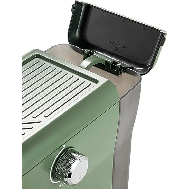 Tognana Iridea Espressomaschine, 15 bar Druck, 1,2 L Wassertank, Salbeigrün – Bild 3