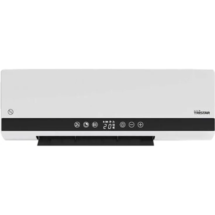 Tristar Wandheizkörper aus PTC-Keramik KA-5216-2, 2 Heizstufen - Timer - Ventilatorfunktion - inkl. Fernbedienung, ideal für Räume bis 20 m², 2000 W – Bild 2
