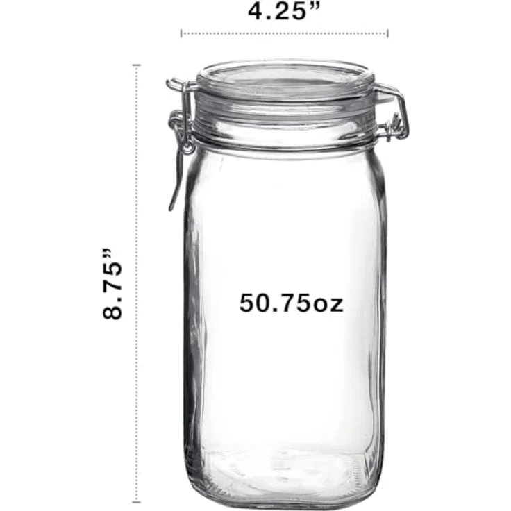 Bormioli Rocco Fido Transparentes Glas, 50 ml, 50 ml – Bild 2