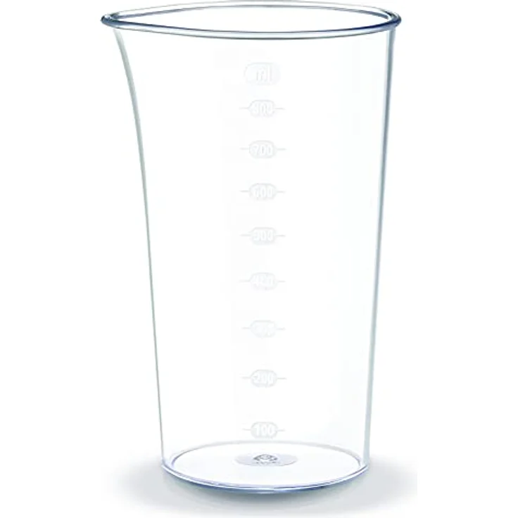 Moulinex Dailychef Weiß DD5511 Stabmixer, 600 W, bis zu 30% schnellere Ergebnisse, 2 Geschwindigkeiten, ergonomischer Griff, spritzwassergeschützter Edelstahlfuß, Messbecher 800 ml, Weiß – Bild 4