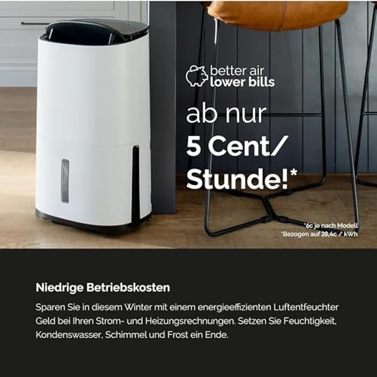 Meaco Dry Arete Two 20L Kompressor-Luftentfeuchter und Luftreiniger – Bild 2