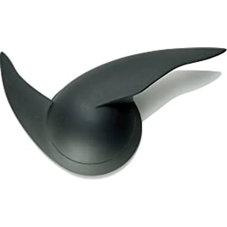 Alessi 05 G Walter Wayle II, Wanduhr aus ABS, grau, Ø 25 cm, Höhe: 5cm – Bild 1