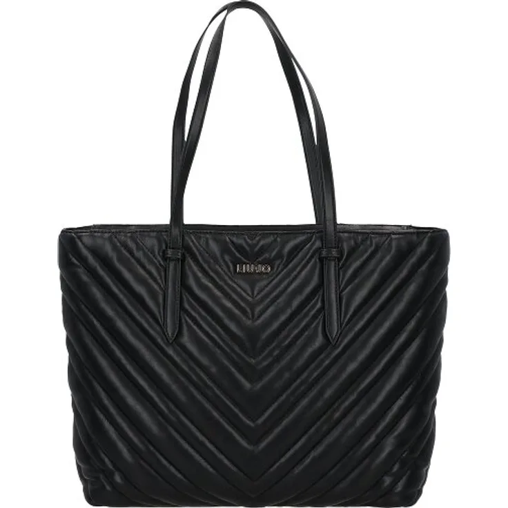 Liu Jo Lunny Shopper Tasche L, 41 cm, schwarz, 100% Polyurethan