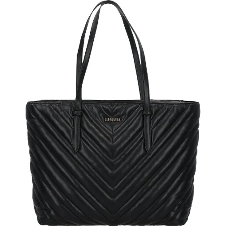 Liu Jo Lunny Shopper Tasche L, 41 cm, schwarz, 100% Polyurethan – Bild 1