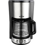 COFI 1453 Filterkaffeemaschine 1,5 Liter mit Timer und Edelstahl-Applikationen