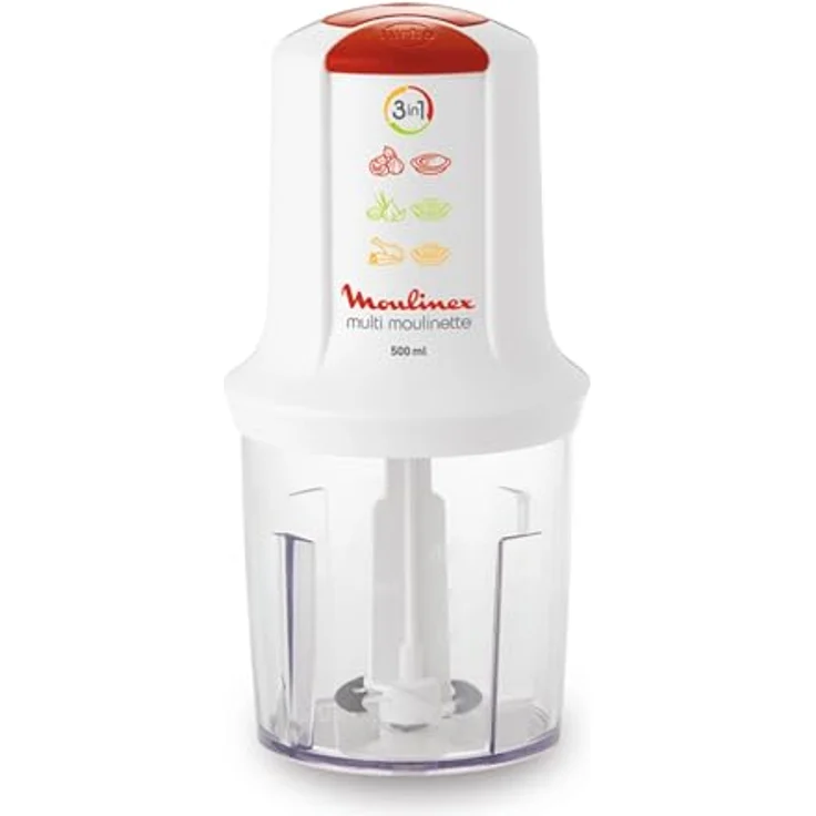 Moulinex Zerkleinerer Fleischwolf Moulinex 500 W, Weiß, 500 W – Bild 2
