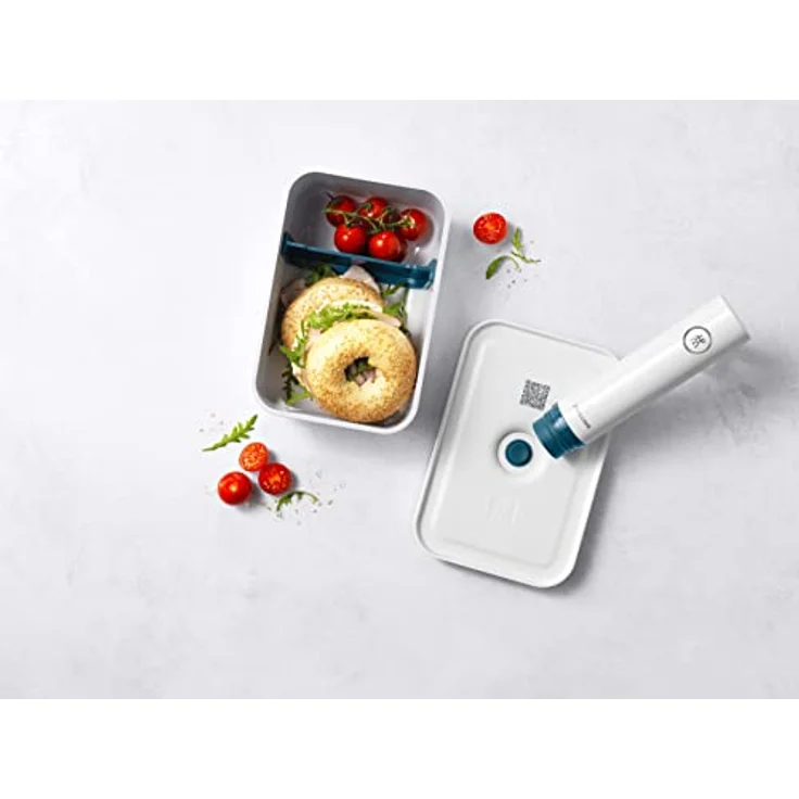 ZWILLING Fresh & Save Vakuum Lunchbox, Größe L, Kunststoff, Weiß-La Mer – Bild 5