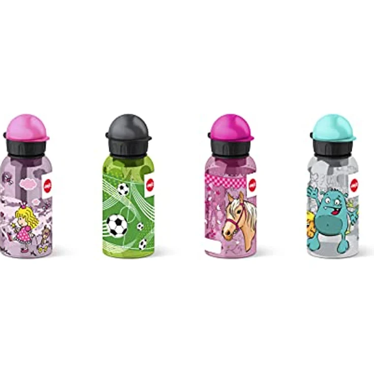 Emsa Kinder-Trinkflasche, 400 ml, Sicherheitsverschluss, Kids Princess, Tritan, 518122 – Bild 6