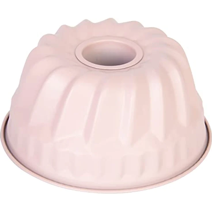 wenco premium Mini-Gugelhupfform, Ø 18 cm, Für kleine Kuchen, Antihaftbeschichtung, Kohlenstoffstahl, Hellrosa (Version 2022) – Bild 1