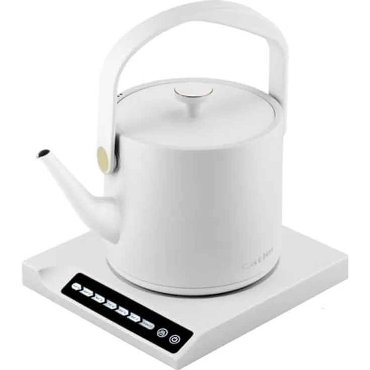 Catler Elektrischer Wasserkocher BM 500, schnelles Erhitzen mit hochwertigem Edelstahlgehäuse