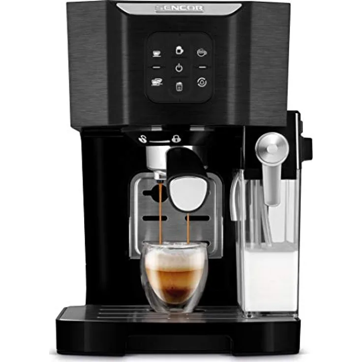 Sencor Ekspres ciśnieniowy Sencor SES4040BK, Kaffeevollautomat, Silber