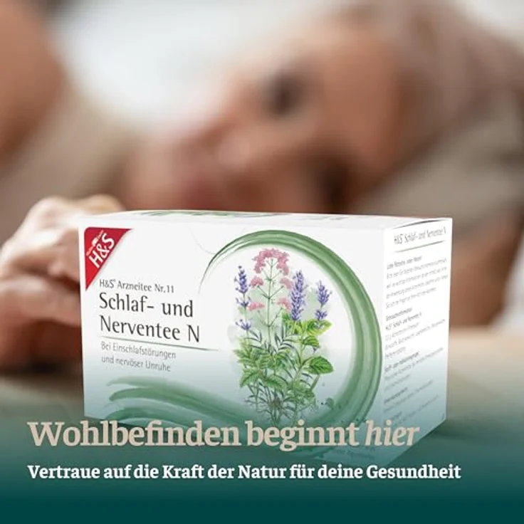 H&S Schlaf- und Nerventee N, Filterbeutel 20x2 g für entspannende Teemomente – Bild 5