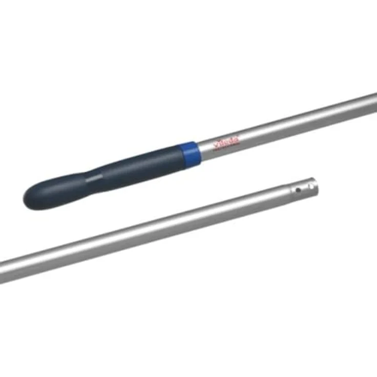 Vileda Aluminiumstiel 145 cm, Alustiel Clip blau für Bodenreinigung – Bild 1