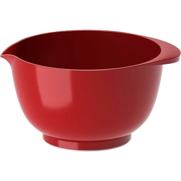Rosti Margrethe Rührschüssel 0,75 Liter, Bruchsichere Schale für Snacks, Dip, Müsli, Spülmaschinenfest, Rot – Bild 1