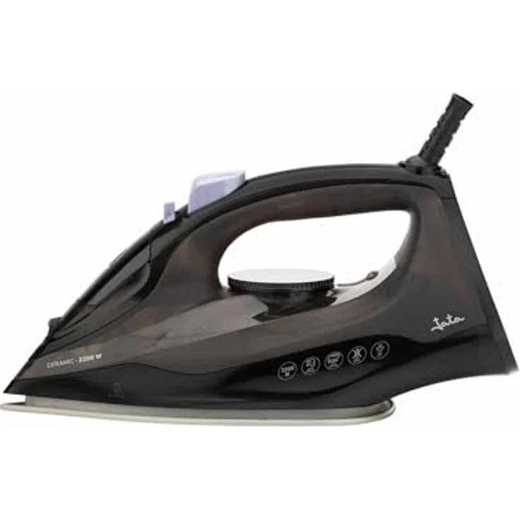 JATA JEPL2241 Bügeleisen 2200 W mit Keramiksohle, Dampfstoß 180 g/min, vertikaler Dampfausstoß, Selbstreinigungsfunktion, Tropfschutz, 200 ml Wassertank – Bild 1