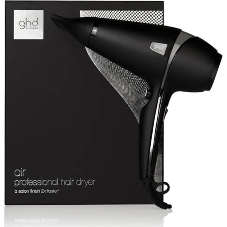 ghd air Haartrockner, professioneller, leistungsstarker Föhn mit Ionen-Technologie, schwarz – Bild 2