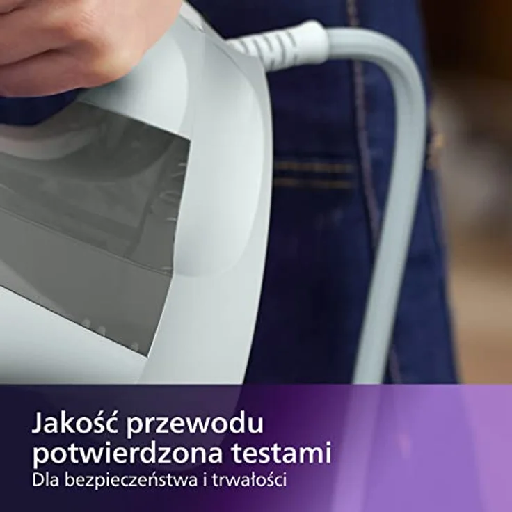 Philips 5000 Series DST5010/10 Dampfbügeleisen, konstanter Dampf 40 g-Min, 2.400 W – Bild 4