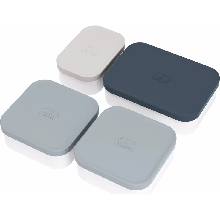 Monbento Lunchbox-Set 4-tlg. ORIGINAL, Lunchbox, Grau