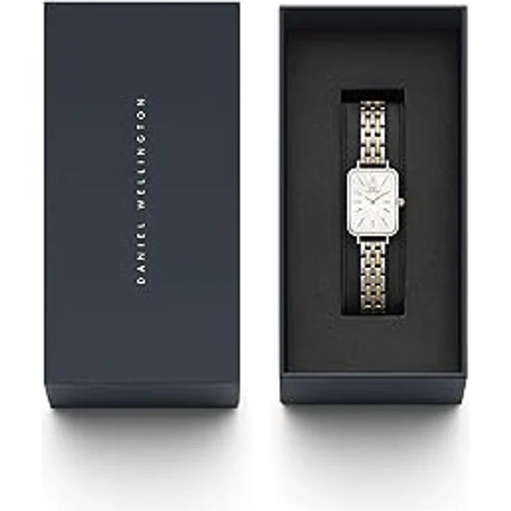 Daniel Wellington Quadro Uhr One Size Double Plated Stainless Steel (316L) Silver, Japanese Quartz Movement – Bild 3