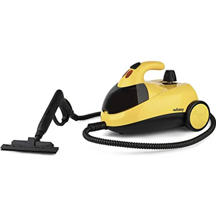 Winkel NVP15 Hochdruck Dampfreiniger - 1,5 L Wassertank - mit Zubehörpaket - 4 bar - 1500 W - gelb-schwarz – Bild 2
