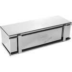 LARES Kastenform 6330, Toastbrotform mit Teiler und zerlegbarem Design, für 1 großes oder 2 kleine Brote, 30x10x9cm, spülmaschinengeeignet, Made in Germany