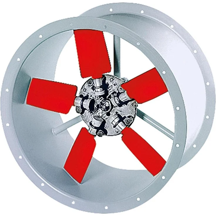 Helios HRFD 630/6, Axial-Hochleistungsventilator 3-Phasen, leistungsstark für professionelle Belüftung