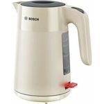 BOSCH Wasserkocher TWK2M167, Beige, 2400 W, 1,7 l