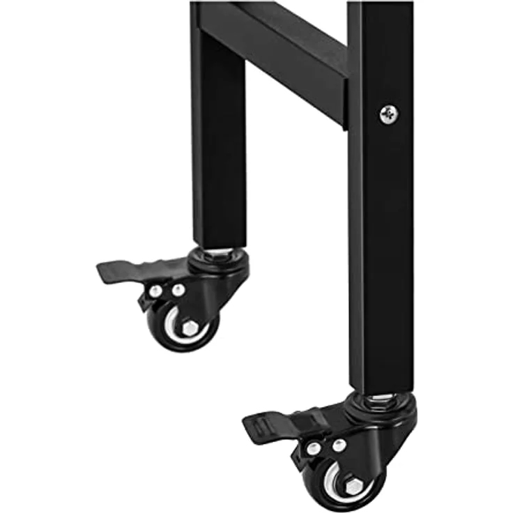 Royal Catering RCPT-BGWG-1 Popcornwagen Wagen für Popcornmaschine Popcorntrolley 2 Bremsen schwarz & golden – Bild 3