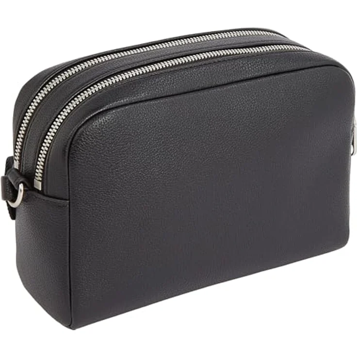 Calvin Klein Ultralight Umhängetasche 20 cm, schwarz, 100% Polyurethan, kompakte Größe 20 x 8 x 13.5 cm – Bild 2