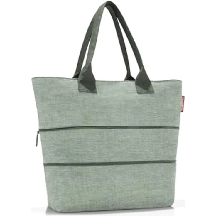 REISENTHEL® Shopper shopper e1, Schultertasche Handtasche Einkaufstasche, wasserabweisendes Polyestergewebe, blau – Bild 5