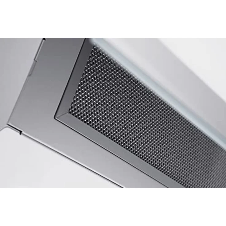 Respekta Dunstabzugshaube kopffrei / Dunstabzugshaube schräg 60 cm / Glasschirm mit Edelstahlrahmen in Weiß / Abluft - und Umluftfunktion / CH89060W / A++ / 39–59 dB – Bild 5