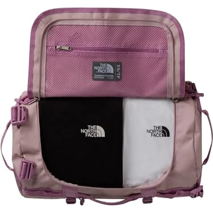 The North Face Base Camp XS Reisetasche, 45 cm, rosa, 100% PVC, kompakt und robust – Bild 3