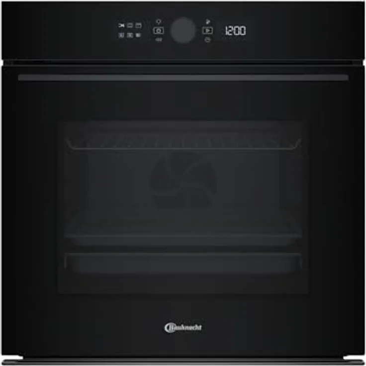 Bauknecht Einbaubackofen BBI5S8PM1SK, Schwarz, mit Dampffunktion und 5 Jahren Garantieverlängerung