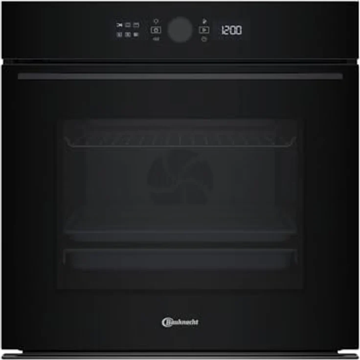 Bauknecht Einbaubackofen BBI5S8PM1SK, Schwarz, mit Dampffunktion und 5 Jahren Garantieverlängerung – Bild 1