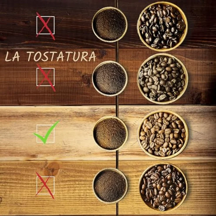 Lucaffe Decaffeinato, gemahlener Espresso ,Dose – Bild 7