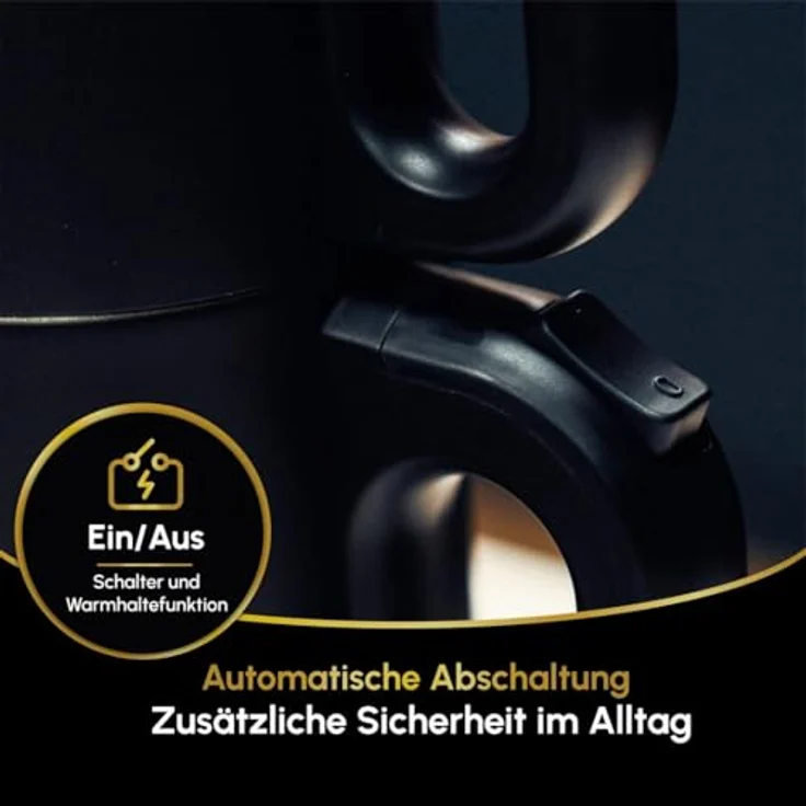 kochmaster Dem Söleni Teemaschine PA 10128, Edelstahl Teekocher mit 2,0 L Wasserkocher und Warmhaltefunktion, 1800 W – Bild 11