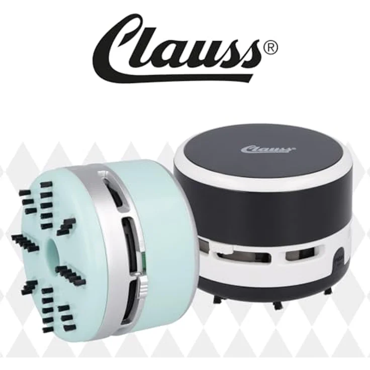 Clauss CL-50002 00 Mini-Sauger 2Clean, batteriebetrieben, mint-silber – Bild 9
