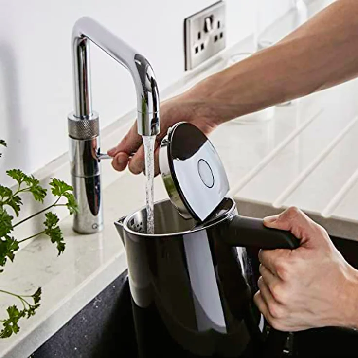 Swan Alexa Wasserkocher WIFI Smart Kettle 1,5L, mit Temperatureinstellung, Schwarz, Kabellos, LED-Touchscreen, Warmhaltefunktion, Cool Touch, Isolierte Edelstahlwand, 1800W, SK14650BLKNEU – Bild 5