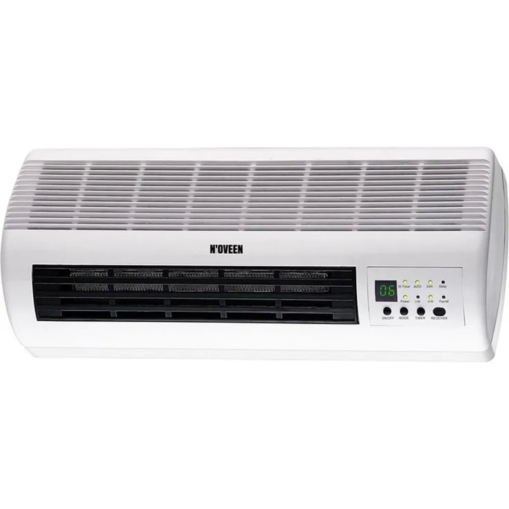 N'OVEEN Heizvorhang HC1500 LED + PILOT, Luftvorhang mit 1000W/2000W Leistung und Fernbedienung
