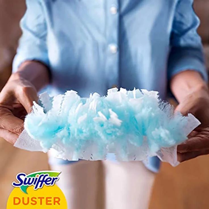 Swiffer Staubmagnet Starterset, (mit 1 Griff und 3 Tücher mit Febreze-Duft), 3 Stück – Bild 3
