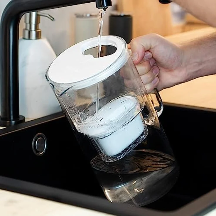 Aquafloow Wasserfilter kartuschen kompatibel mit BRITA Maxtra+, Style, Marella, Elemaris, XL, Fun - 6er Pack – Bild 5