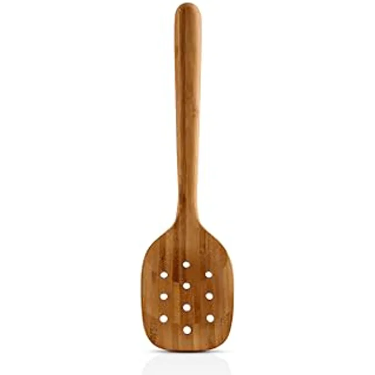 Eva Solo Nordic Kitchen Schaumlöffel Bambus, Kochzubehör mit hochwertigem Design und Funktionalität